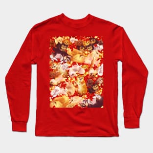 Dogs all over Christmas edition! Long Sleeve T-Shirt